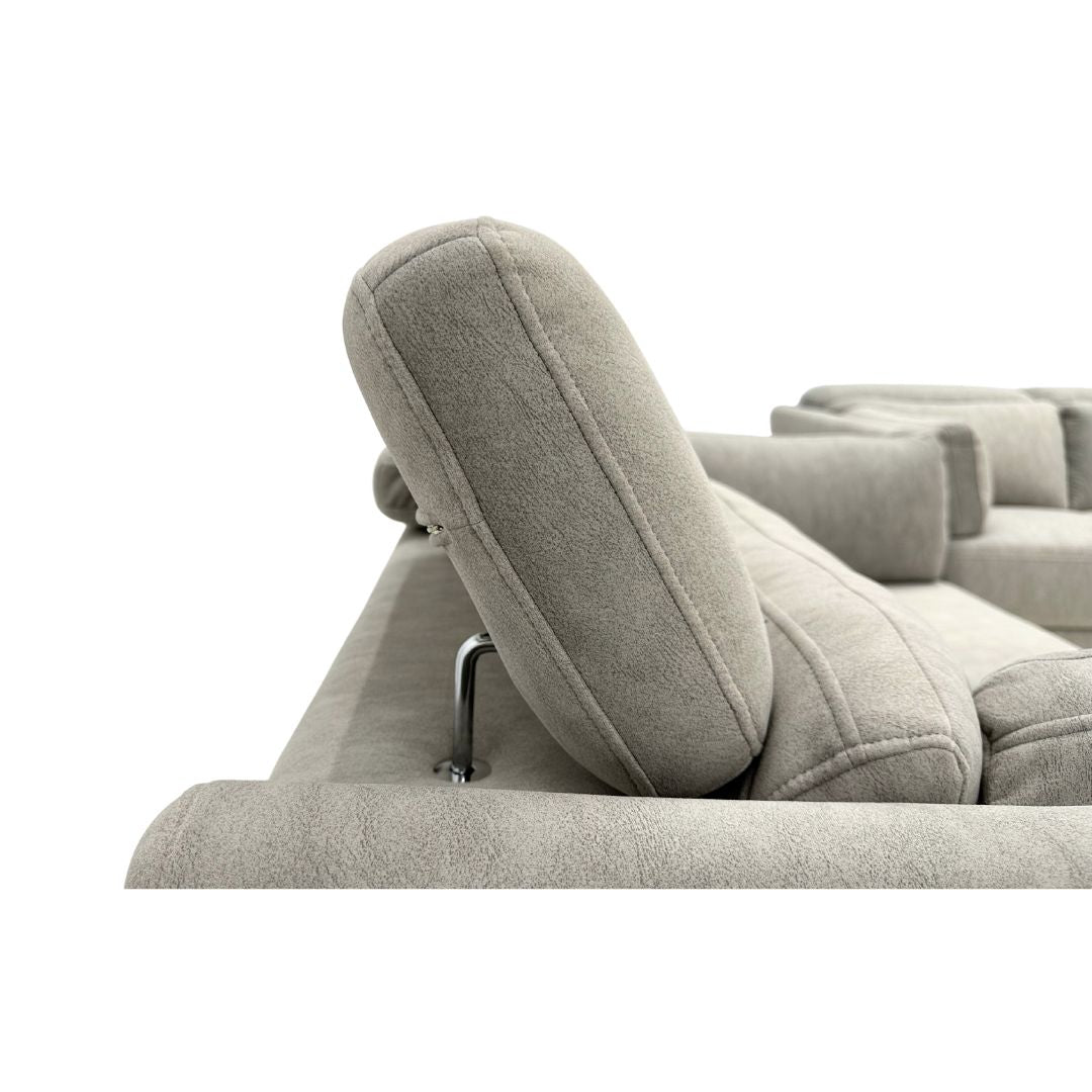 Moon Super Comfy 2+3 Seater Micro Fabric Sofa Set