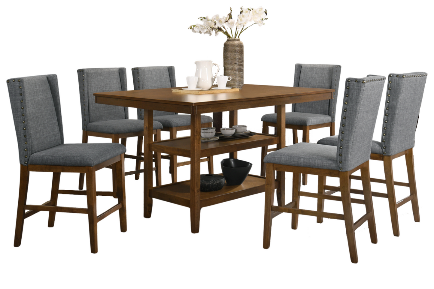 ELEVATE 6-Seater Wooden Dining Set