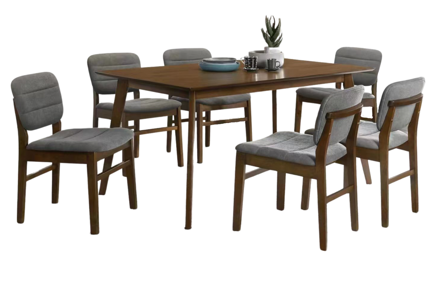 SPACE 6-Seater Wooden Dining Set