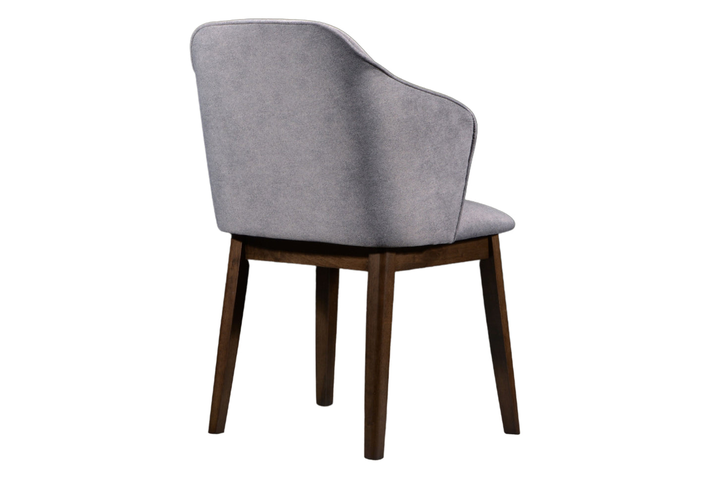 BELLA Fabric Dining Chair with Rubber Wood Leg