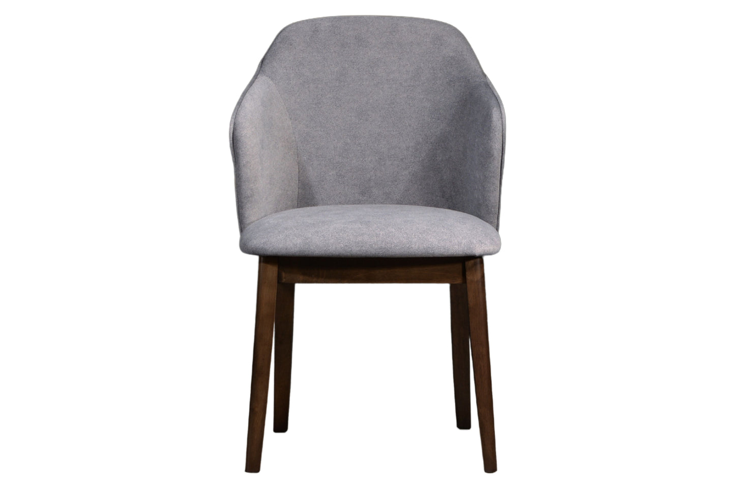 BELLA Fabric Dining Chair with Rubber Wood Leg