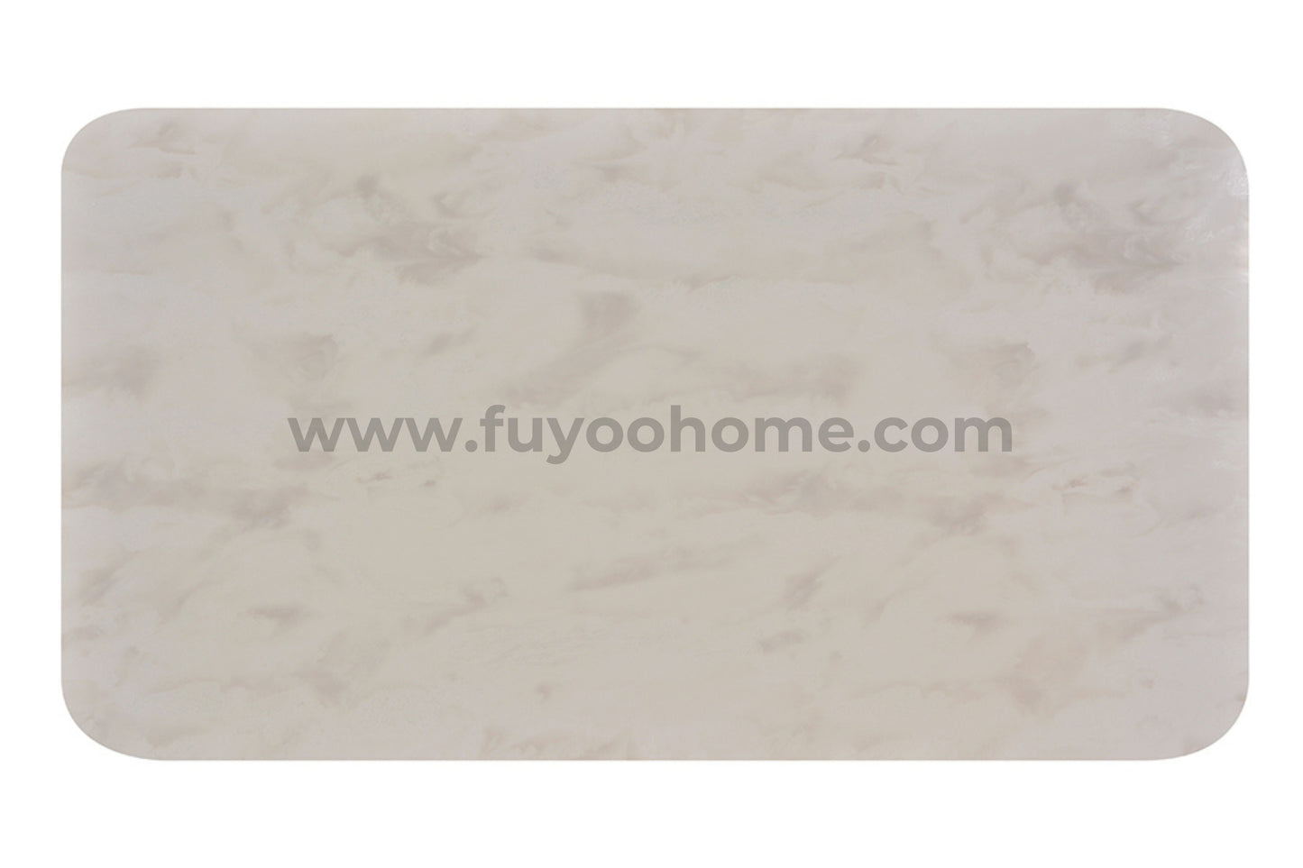 MILANO 5.3ft Rectangle Marble Dining Table with Laminated Marble Base