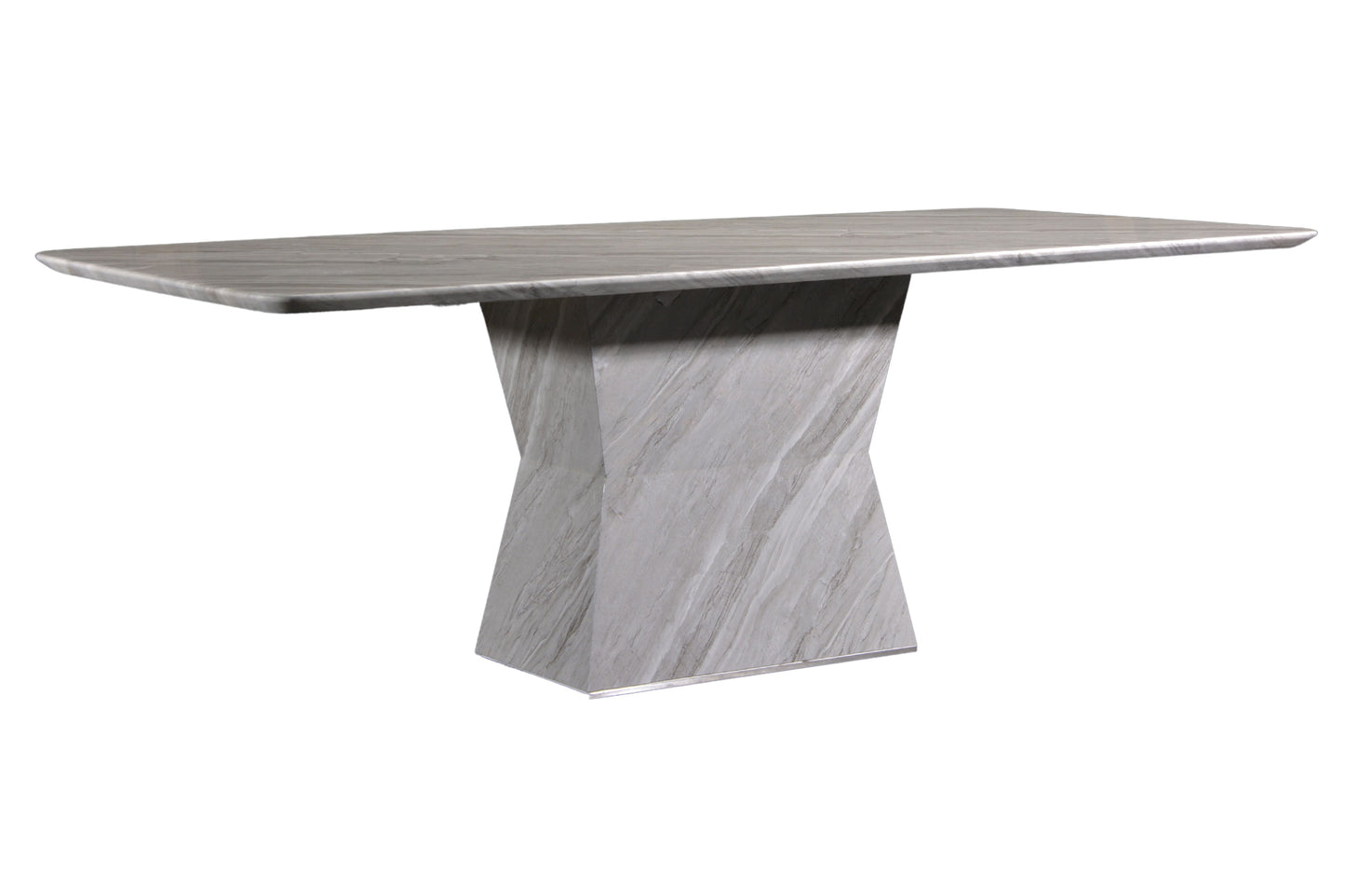 FRANCESCA 7ft Rectangle 8-Seater Marble Dining Set