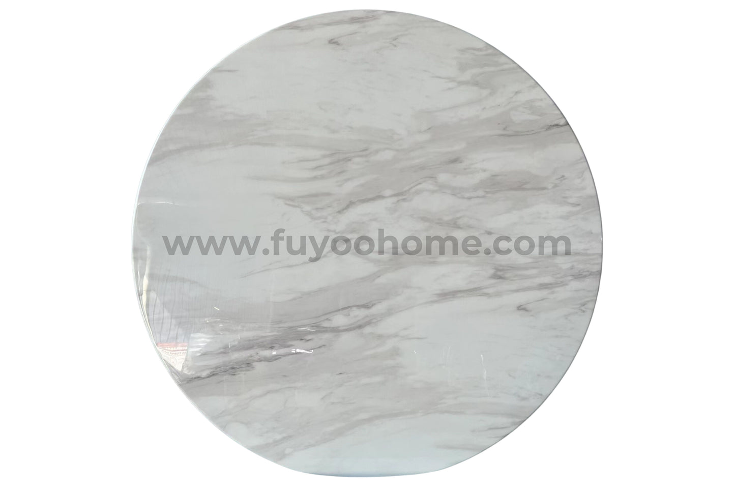 GEMMA 5ft Round 6-Seater Marble Dining Set