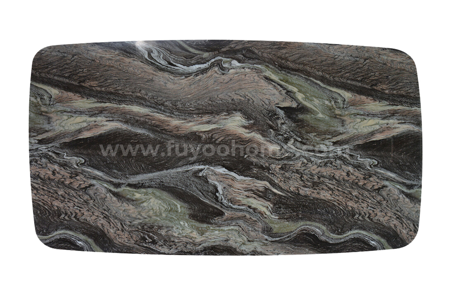 LUDOVIC Rectangle Marble Dining Table with Ashwood Base