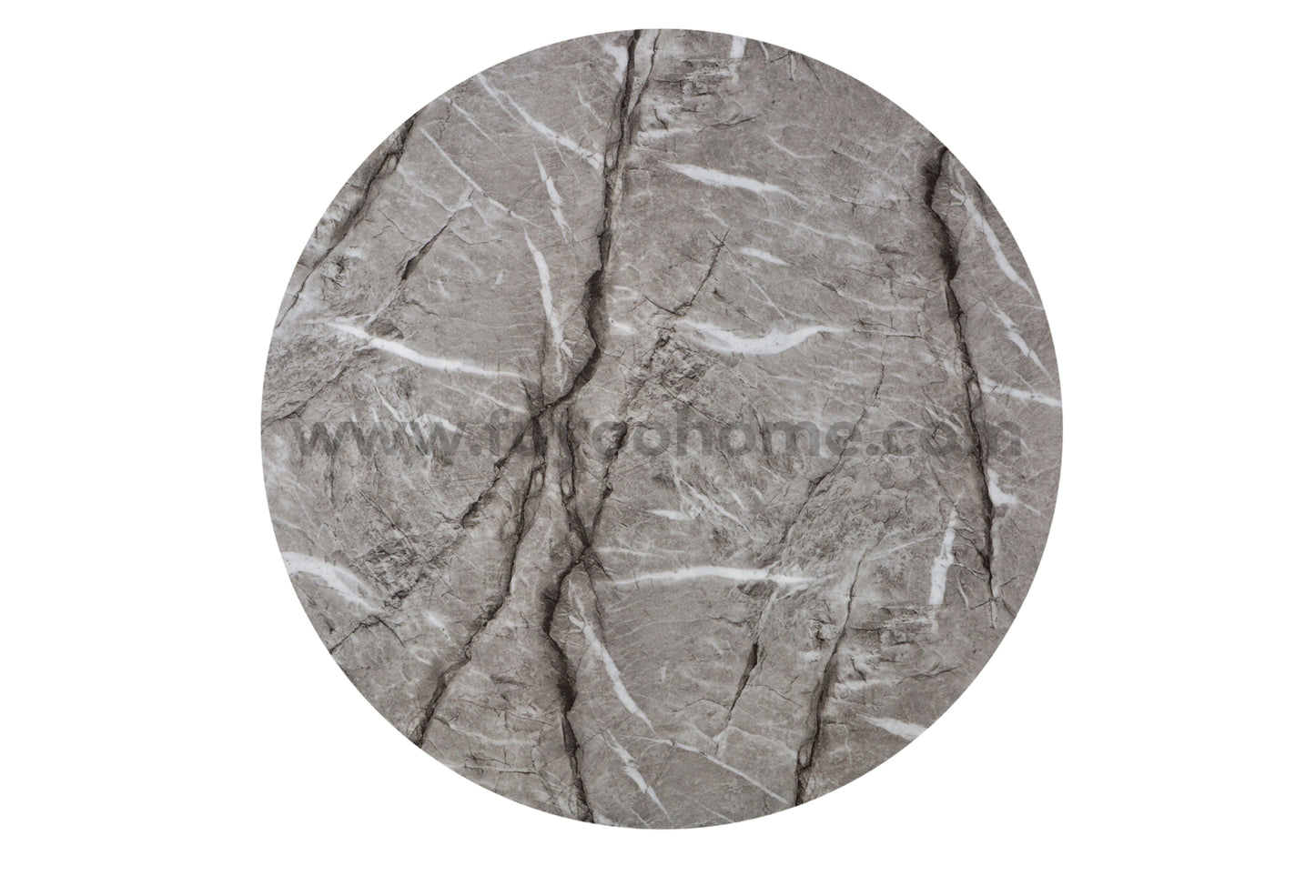 AURELIO 6-Seater Round Marble Dining Set