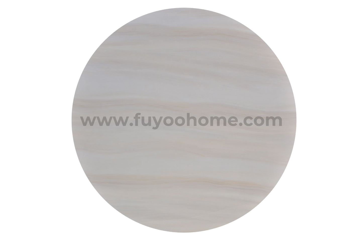 TOODLES 4ft Round 6-Seater Marble Dining Set
