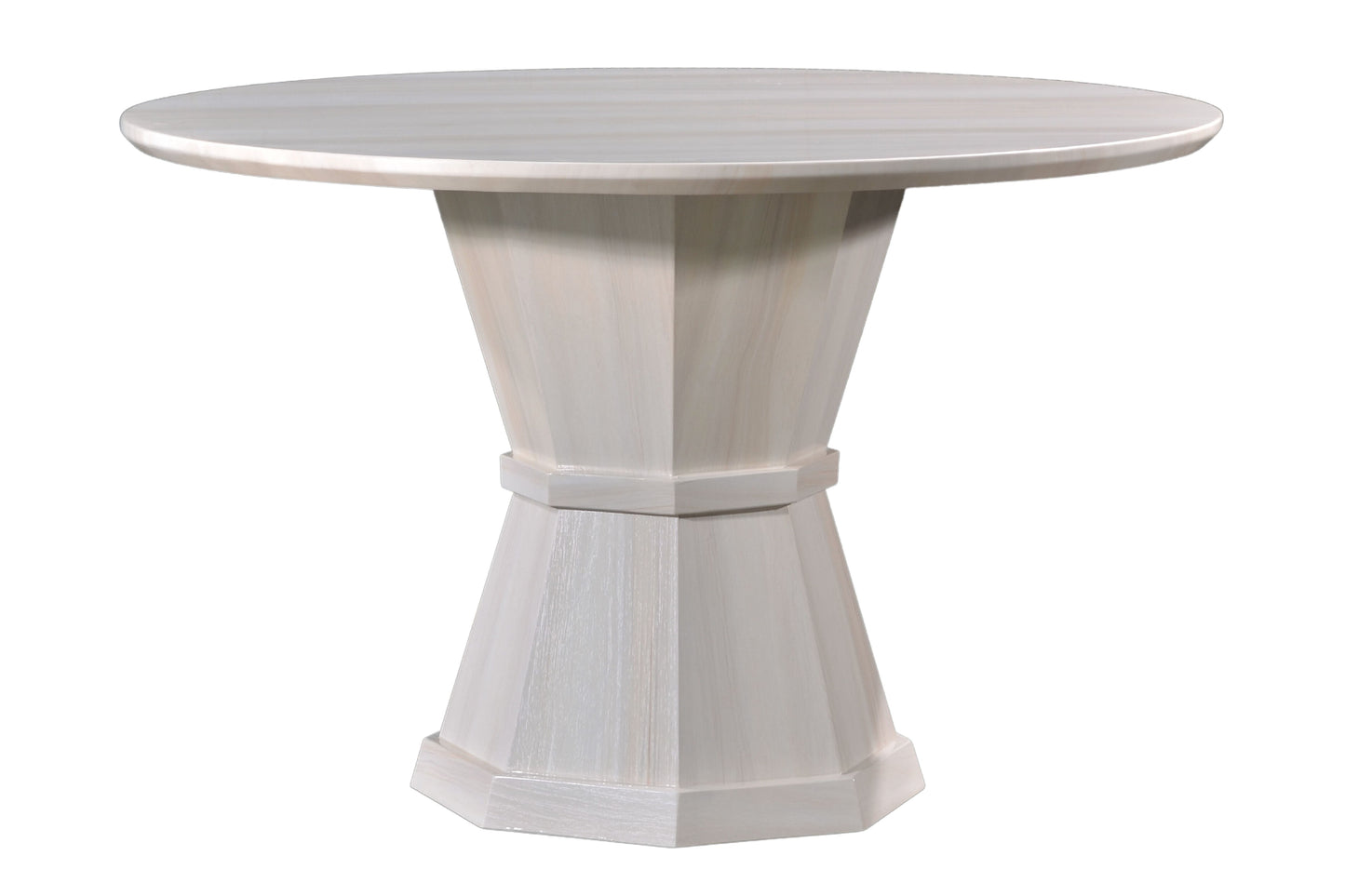 TOODLES 4ft Round 6-Seater Marble Dining Set