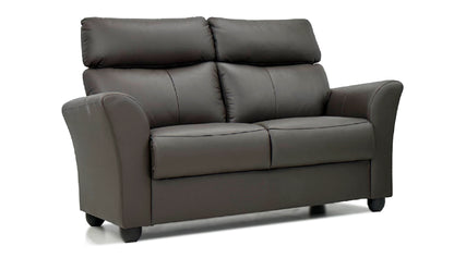 Elite Comfort Genuine Leather 2+3 Seater Plus Recliner Sofa Set (Slate Grey)