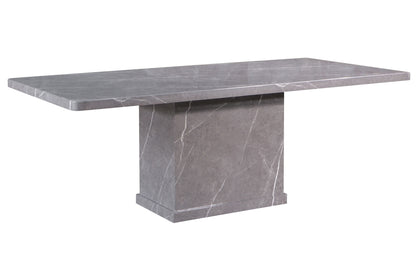 KAYDEN 7ft Rectangle 8-Seater Marble Dining Set