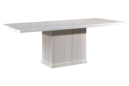 LORENZO 7ft Rectangle 8-Seater Marble Dining Set