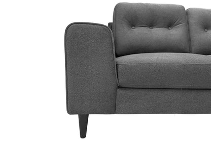 Rowell L-Shape 3 Seater Fabric Sofa