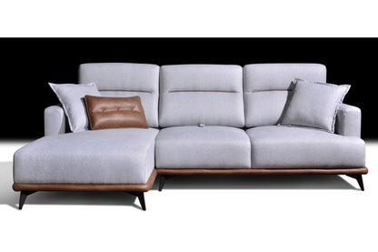 BEVERLY 3-Seater L-Shape Easy Clean Sofa