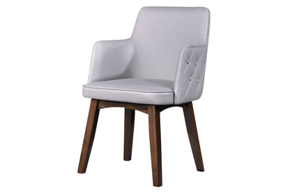 GEMMA 5ft Round 6-Seater Marble Dining Set