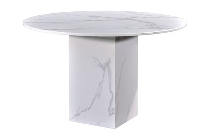 TIM 4ft Round 6-Seater Marble Dining Set