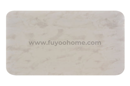 MILANO 5.3ft Rectangle Marble Dining Table with Laminated Marble Base