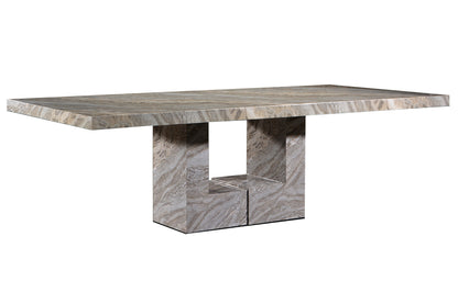 RICCARDO 7ft Rectangle Marble Dining Table