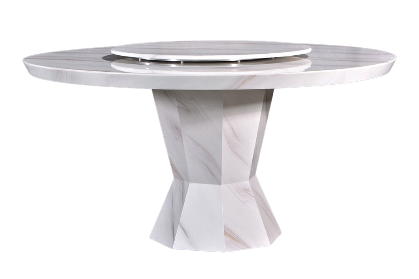 AMARA Round Marble Dining Table