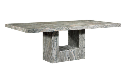 IBARAKI Rectangle Natural Marble Dining Table