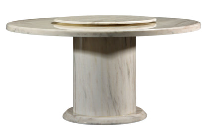 BOLZANO Round Natural Marble Dining Table