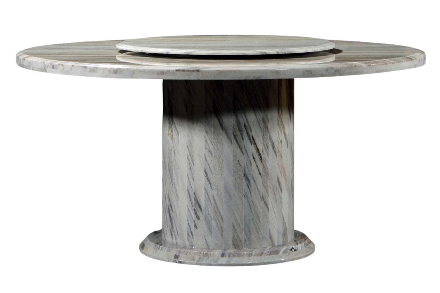 TAMAKI Round Natural Marble Dining Table