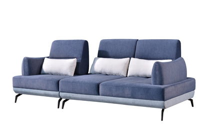 KINGSLEY 3 Seater Push Back Sofa